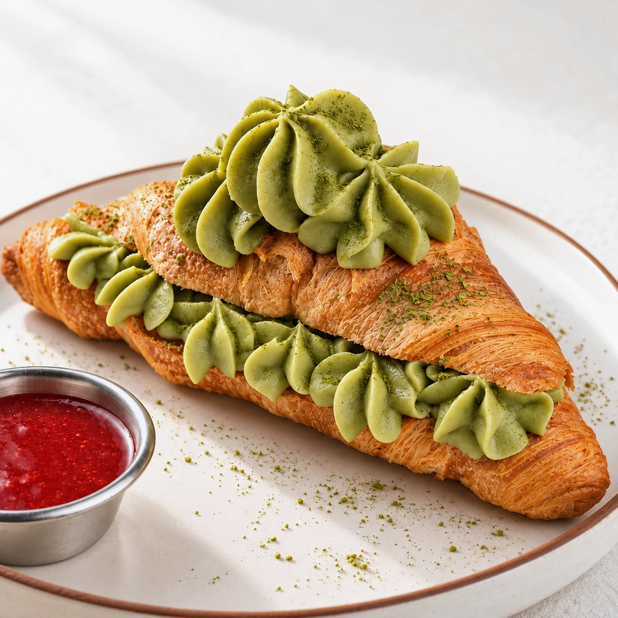 Matcha Kruvasan · Noww